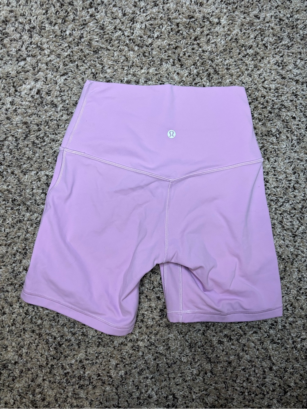 lululemon athletica Lavender High-Rise Bike Shorts